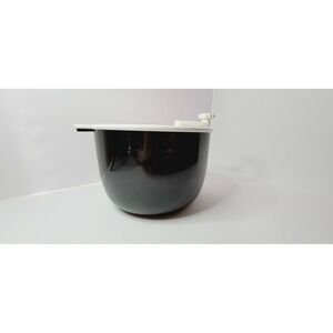 Vintage Black Mid-Century Modern Sam Lebowitz 604 COPCO Salad Spinner USA E9